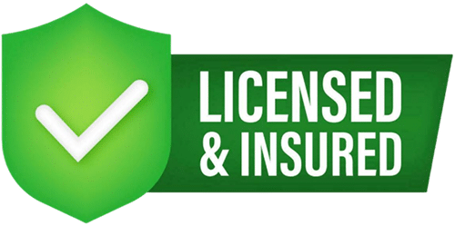 Licensed and insured badge for Sullivan's Concrete Coatings near Louisville, KY