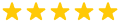 Five-star customer rating icon on Sullivan's Concrete Coatings testimonials page